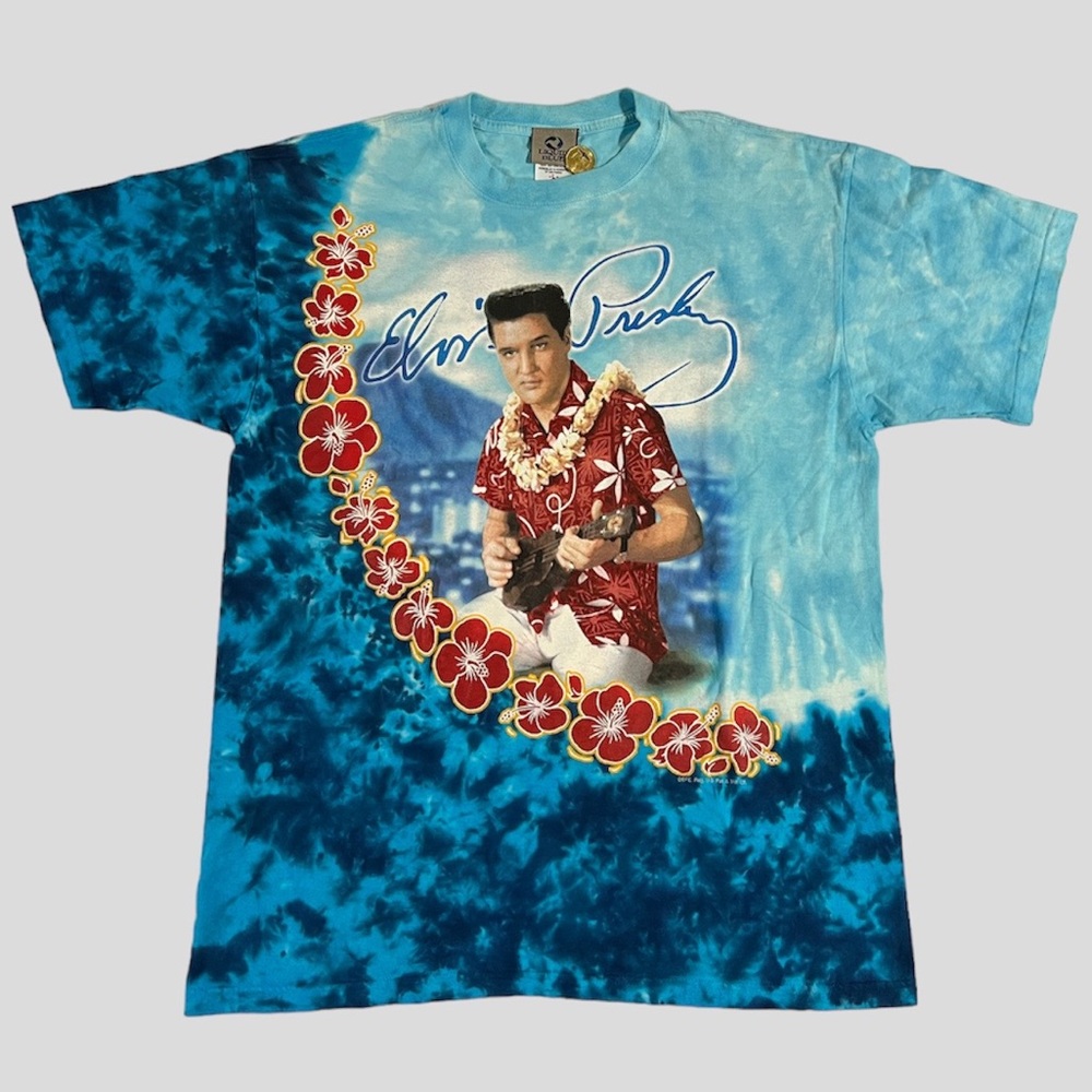Elvis Presley Blue Hawaii by Liquid Blue